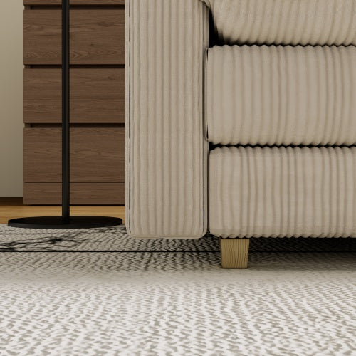 Modular Sectional Sofa,Deep Seat Couch For Living Room , Modern L-Shaped Sofa For Living Room Bedroom Apartment