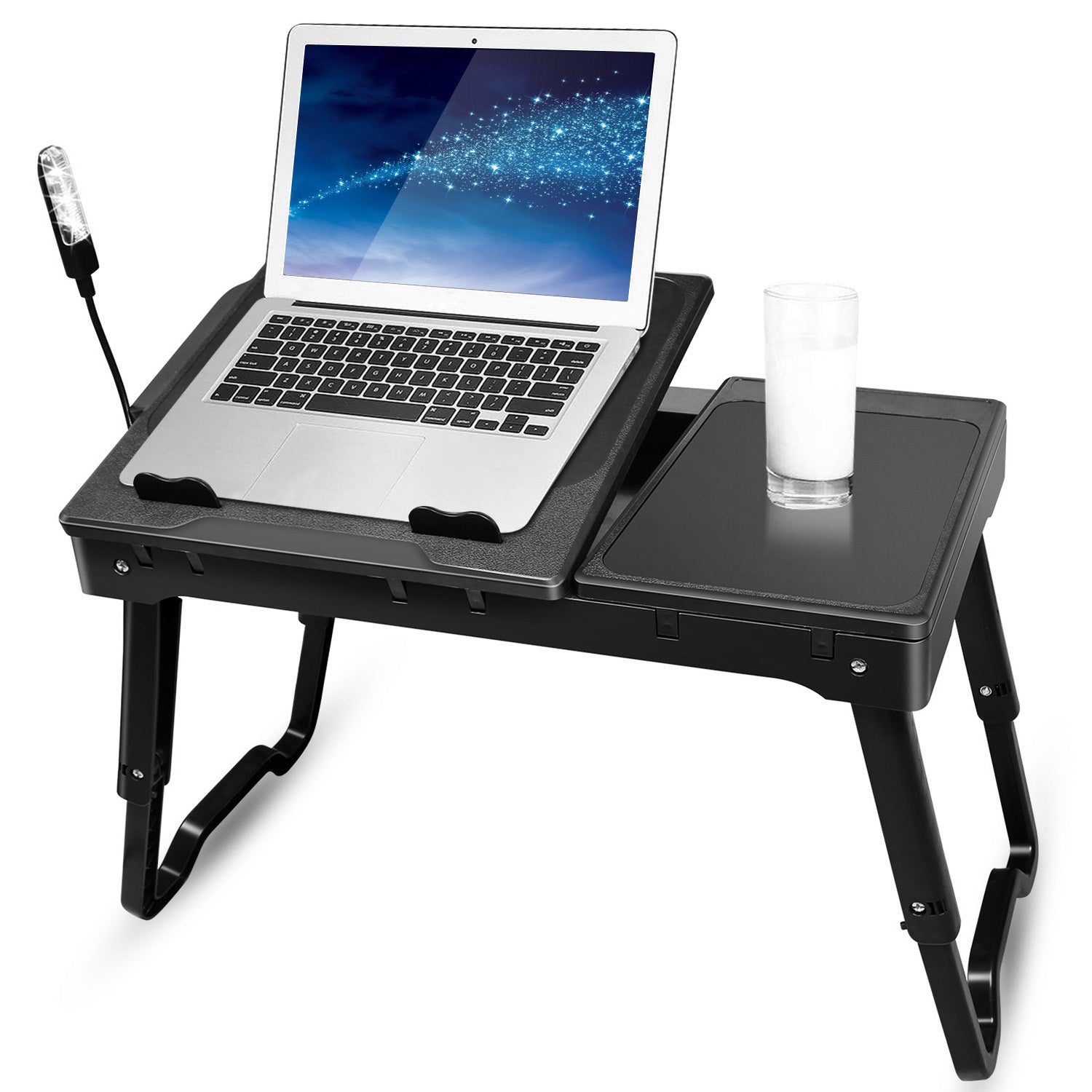 Foldable Laptop Desk with USB Ports