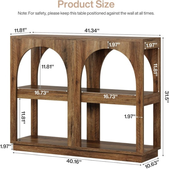 Modern Console Table for Entryway & Living Room