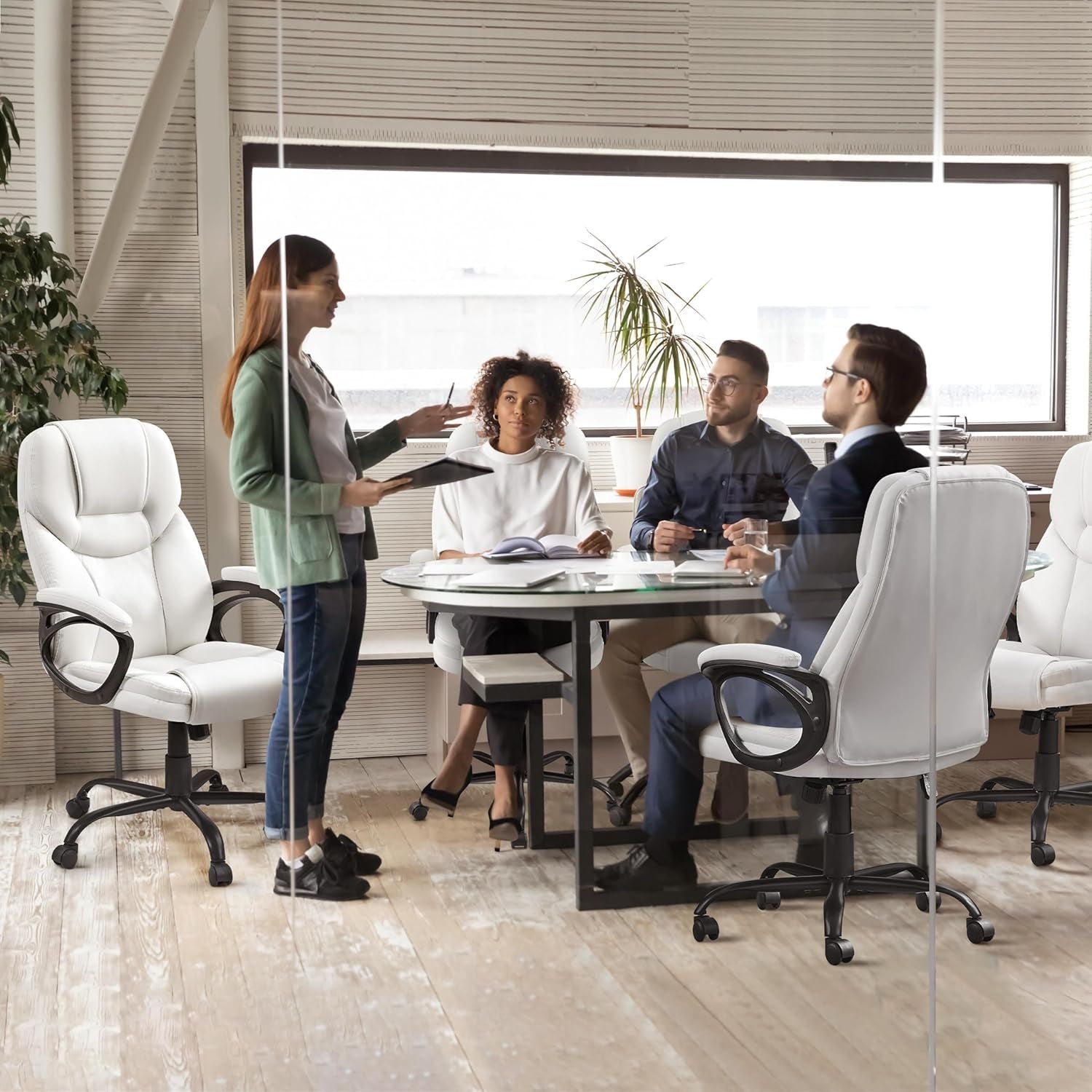 White Executive Office Chair