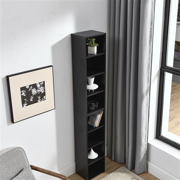 Modern Double Bookcase