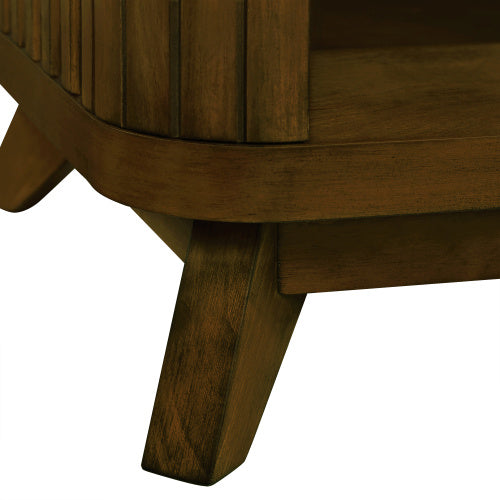 Modern Rectangular Wood Coffee Table