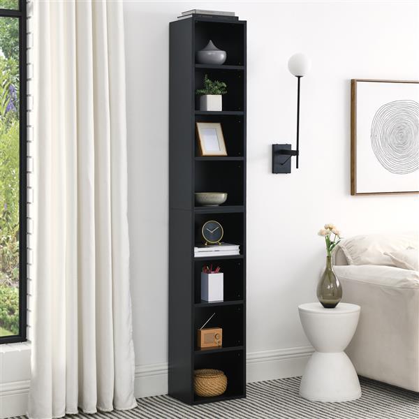 Modern Double Bookcase