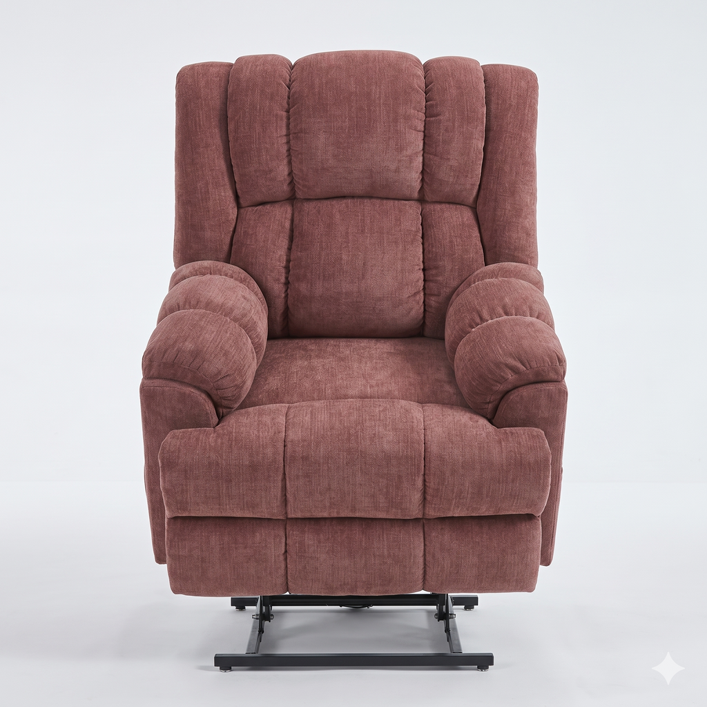 Dual Motor Heat Massage Recliner