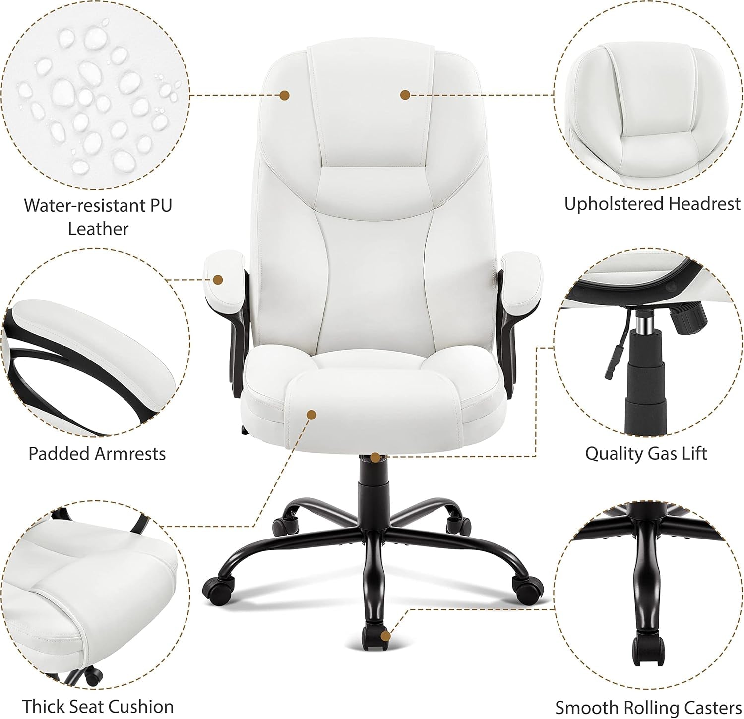 White Executive Office Chair