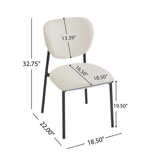 Upholstered Dining Chairs (Set of 2)