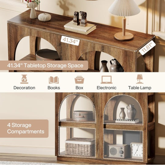 Modern Console Table for Entryway & Living Room