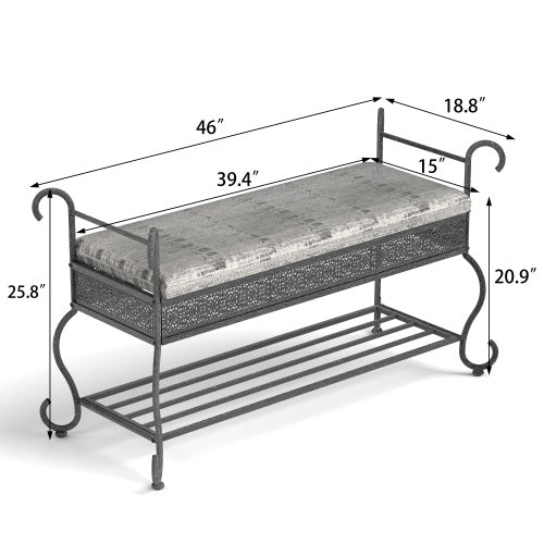 Entryway Shoe Storage Bench