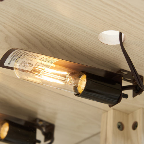 Corner Lighted Curio Cabinet Corner Glass Cabinet Lighted Curio Cabinet Corner Display Case For Living Room, Curio Cabinet, Antique Collection, Wine,Bar Glass Storage Light Included,Dark Cherry